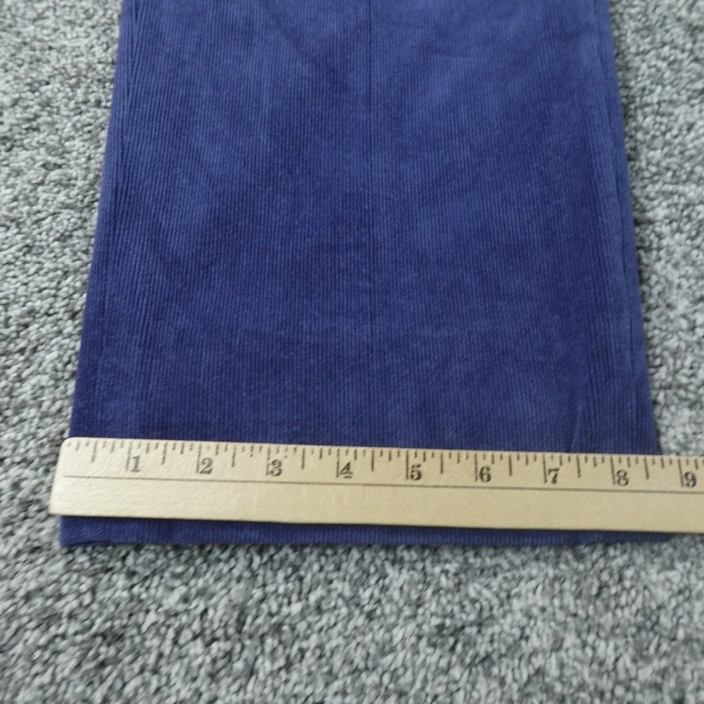 Ballin Pants‎ Mens 38X31 Blue Pinwale Corduroy Chino Trouser Flat Front Stretch